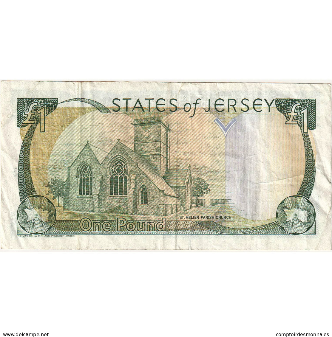 Jersey, 1 Pound, Undated (2000), KM:26a, SUP+ - Jersey