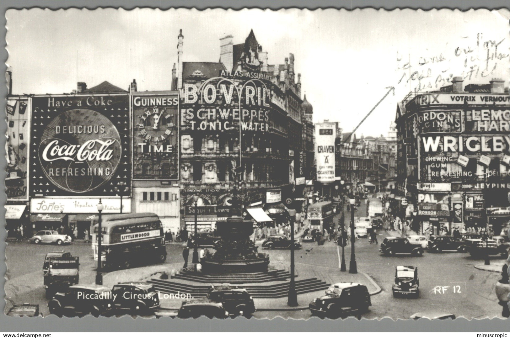 CPSM - Royaume Uni - London - Piccadilly Circus - Piccadilly Circus