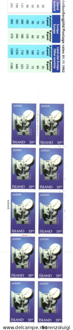 EUROPA CEPT 1995 GIRO COMPLETO LIBRETTI / BOOKLETS MNH**