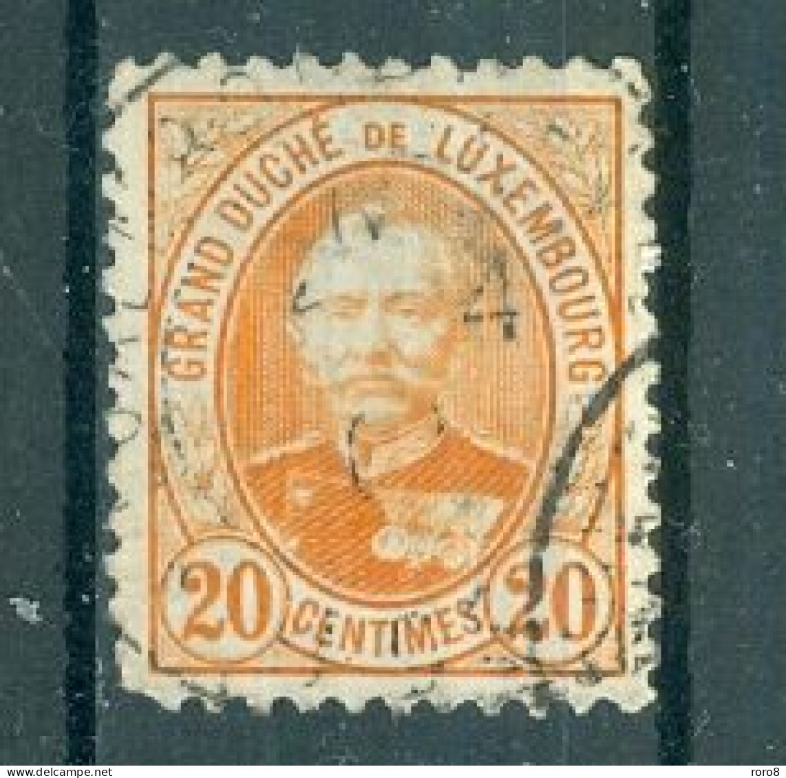 LUXEMBOURG - N°61 Oblitéré - Effigie Du Grand-duc Adolphe 1er. - 1891 Adolphe De Face