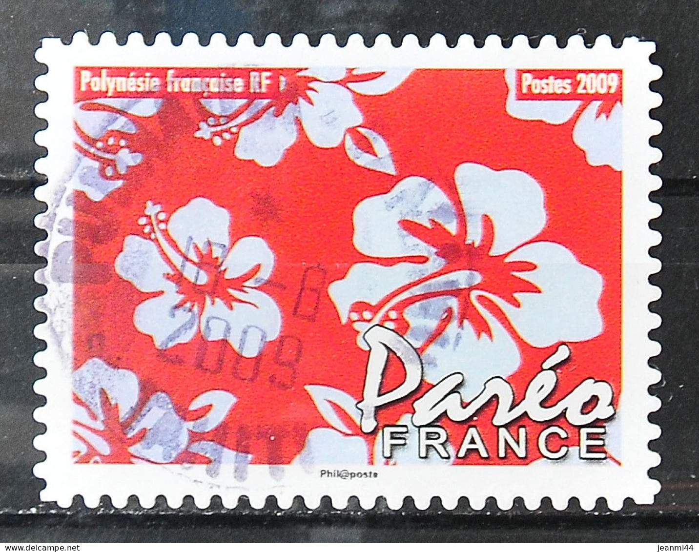 POLYNESIE FRANCAISE - 2009 - N° 870 Le Paréo - Cachet à Date - Gebraucht