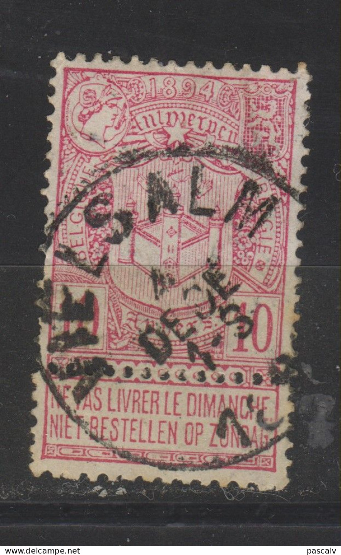 COB 69 Oblitération Centrale VIELSALM - 1894-1896 Tentoonstellingen