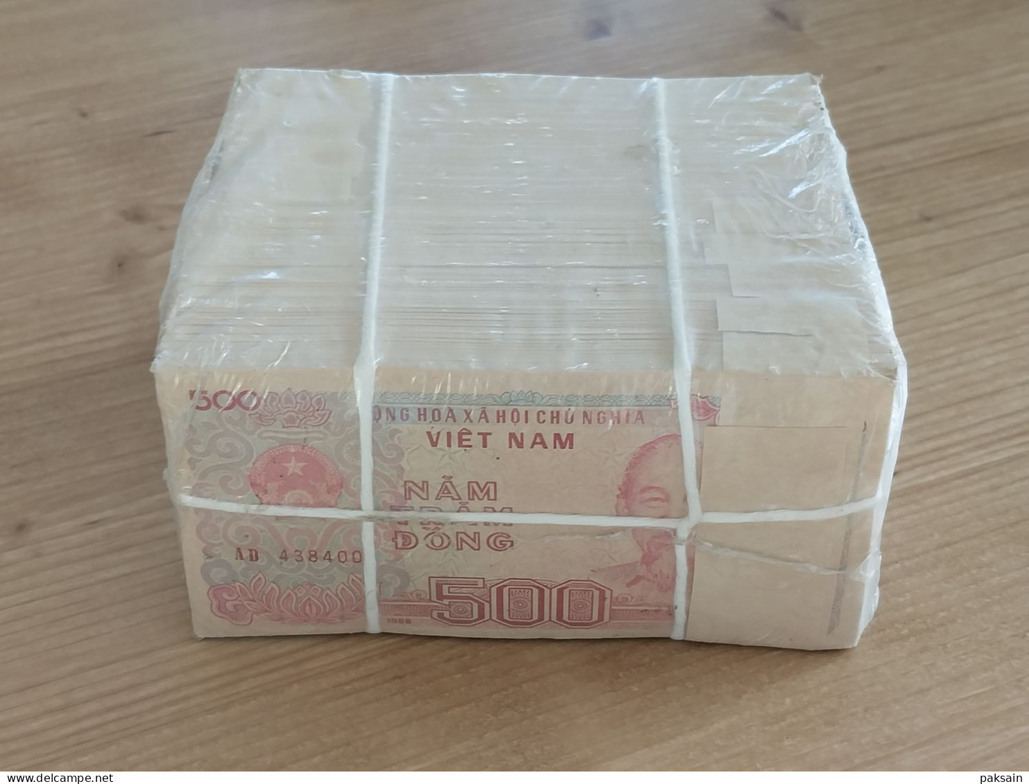 VIETNAM Lot De 1000 Billets Neufs De 500 Dong 1988 UNC Pick-101 - Viêt-Nam