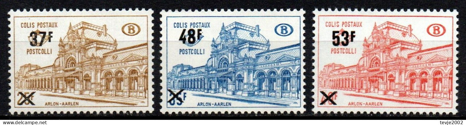 Belgien 1968 - Postpaketmarken Mi.Nr. 64 - 66 - Postfrisch MNH - Neufs