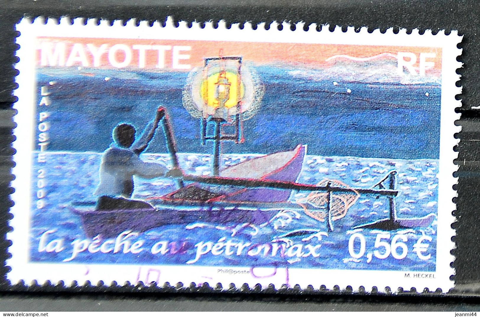 MAYOTTE 2009 - N° 222 Oblitéré - Cachet à Date - La Pêche Au Pétromax - Oblitérés