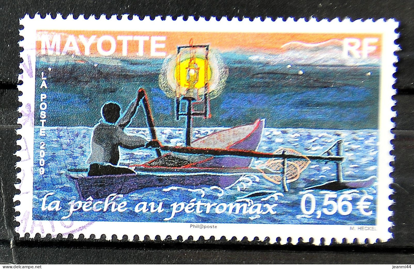 MAYOTTE 2009 - N° 222 Oblitéré - Cachet à Date - La Pêche Au Pétromax - Gebraucht