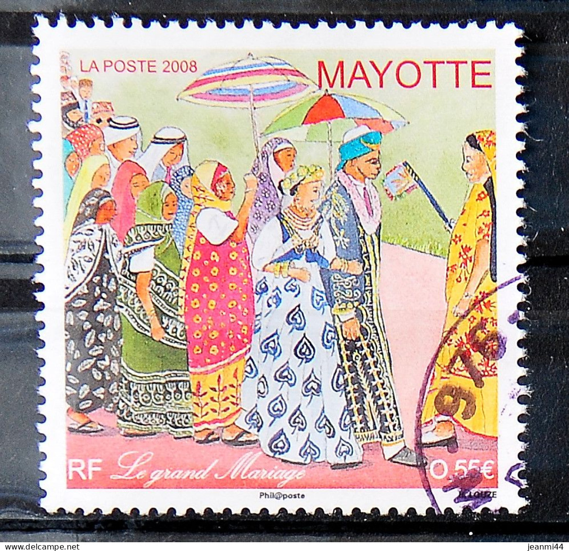 MAYOTTE 2009 - N° 215 Oblitéré - Cachet à Date - Le Grand Mariage - Oblitérés