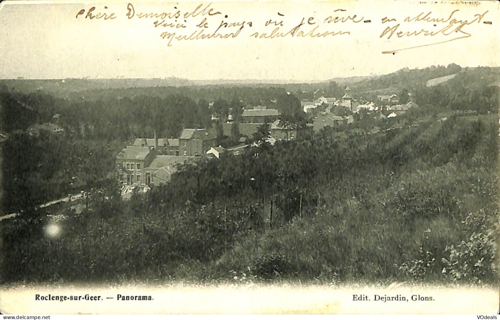 Belgique -  Liège -  Roclenge-sur-Geer - Panorama - Bassenge