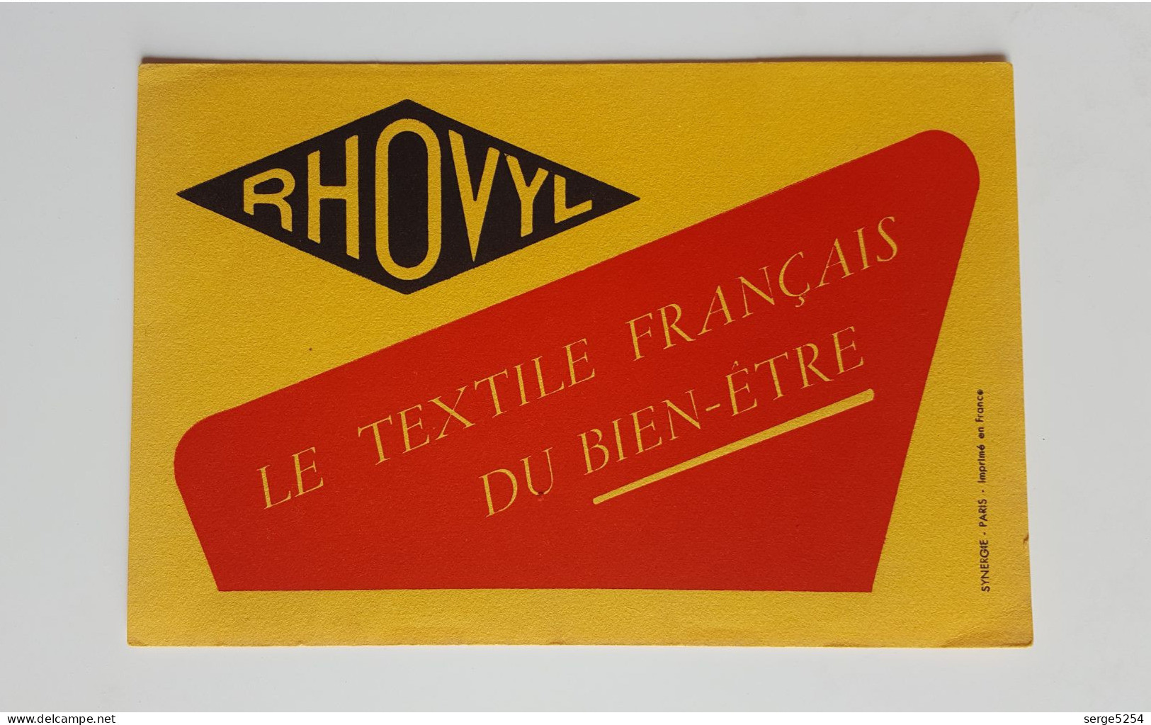 Buvard Rhovyl - Le Textile Français Du Bien-être - Vestiario & Tessile
