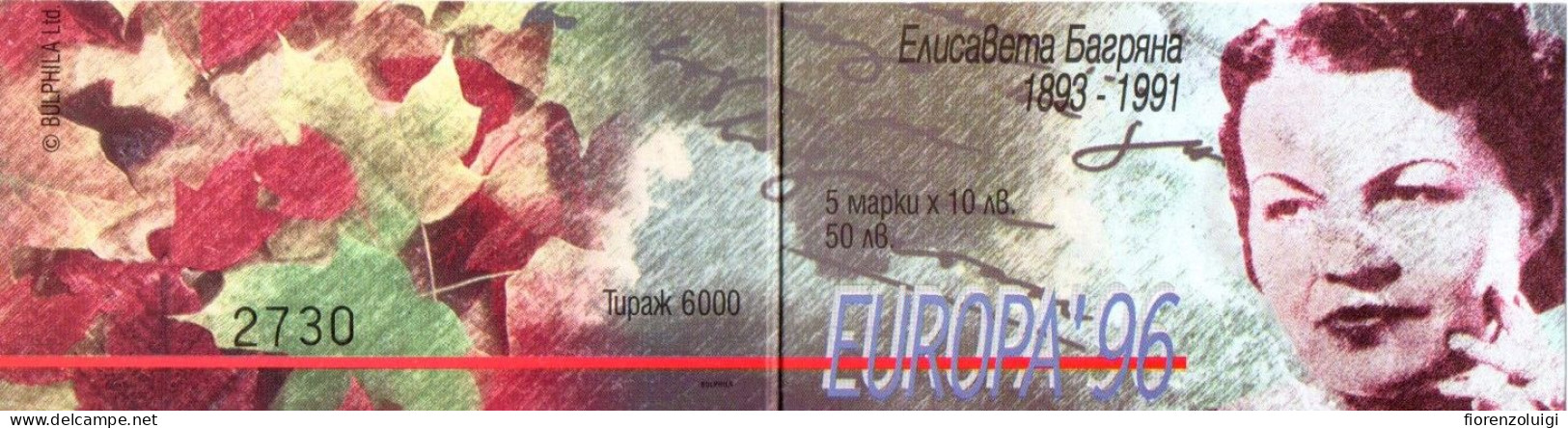EUROPA CEPT 1996 GIRO COMPLETO LIBRETTI / BOOKLETS MNH** - 1996
