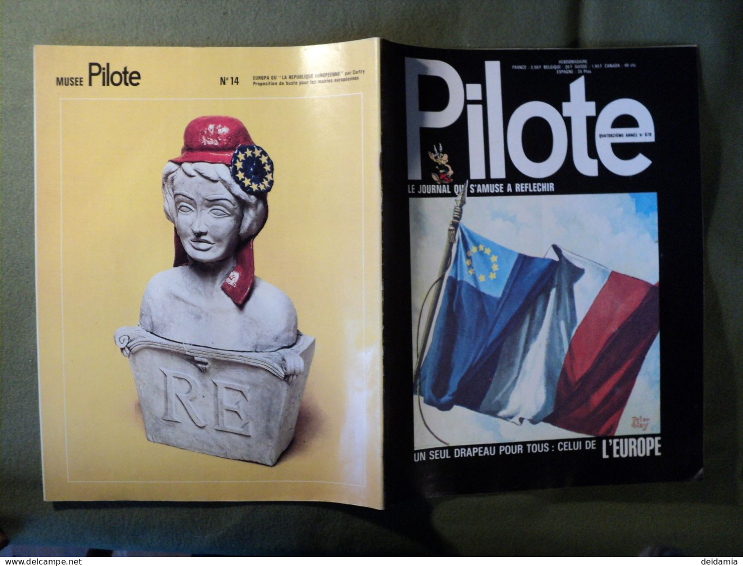 PILOTE N° 679 DE NOVEMBRE 1972. 1° PLAT DE PETER GLAY AUTEURS / BANDES / PUBS ET SUJETS TELS RENE GOSCINNY / GOTLIB / PE - Pilote