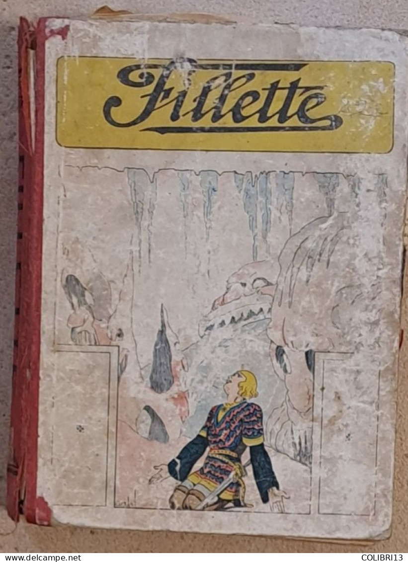 FILLETTE Relié De 1937 Du N°1526 à N°1553  Moins N°1503 Petite SHIRLEY Giffey Tybalt  Callaud - Finlande