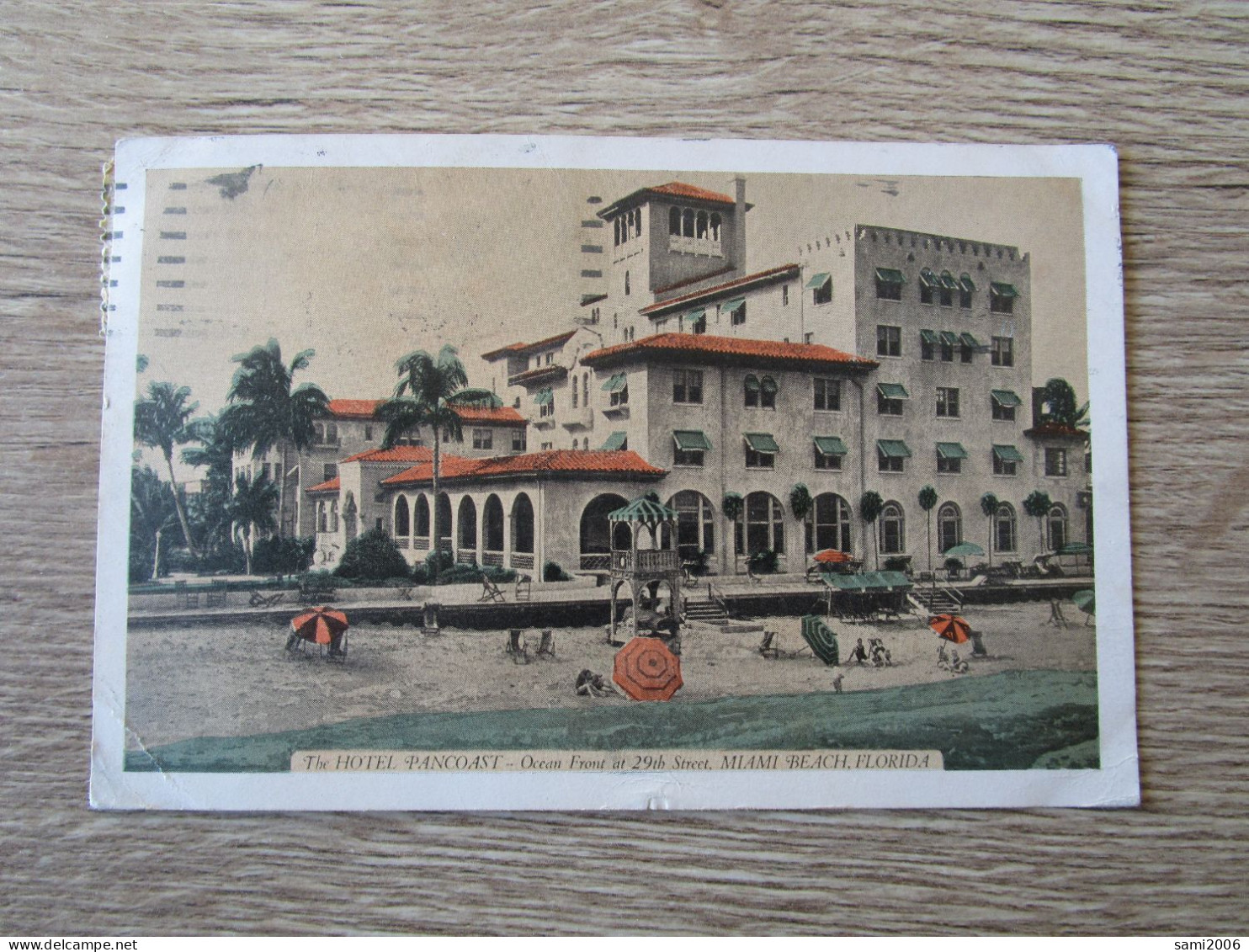 ETATS UNIS THE HOTEL PANCOAST MIAMI BEACH FLORIDA - Miami Beach