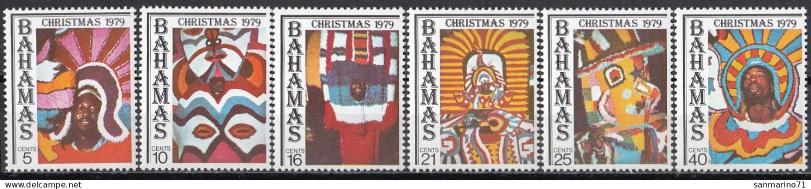 BAHAMAS 448-453,unused,Christmas 1979 (**) - Bahamas (1973-...)