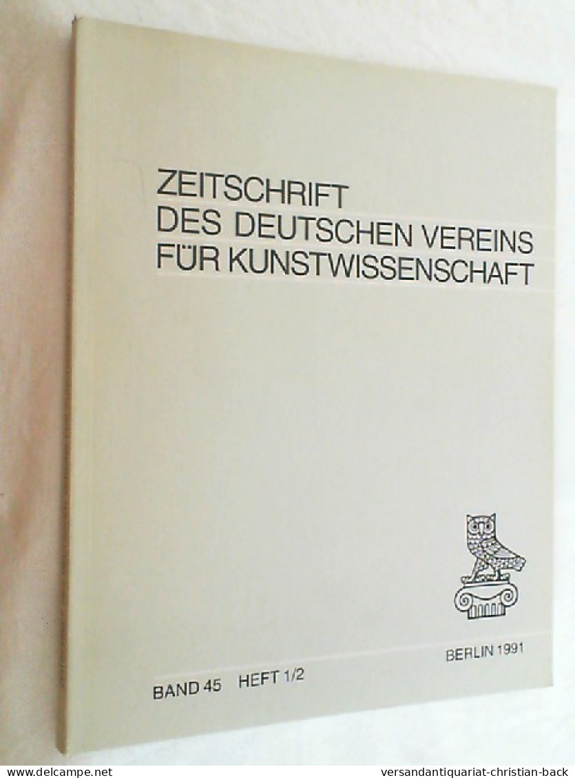 Zeitschrift Des Deutschen Vereins Für Kunstwissenschaft, , Beiträge Zur Hochmittelalterlichen Und Spätmitte - Kunst