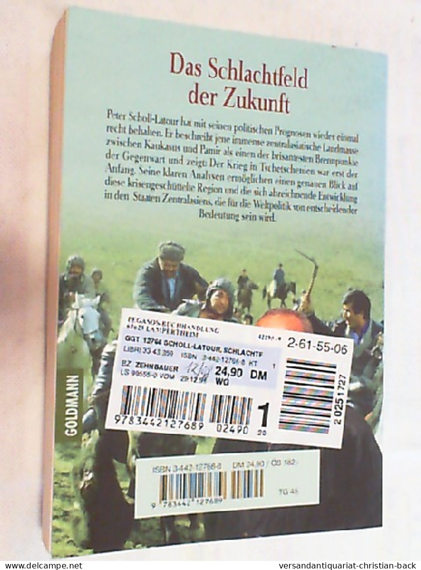 Das Schlachtfeld Der Zukunft : Zwischen Kaukasus Und Pamir. - Biographies & Mémoires