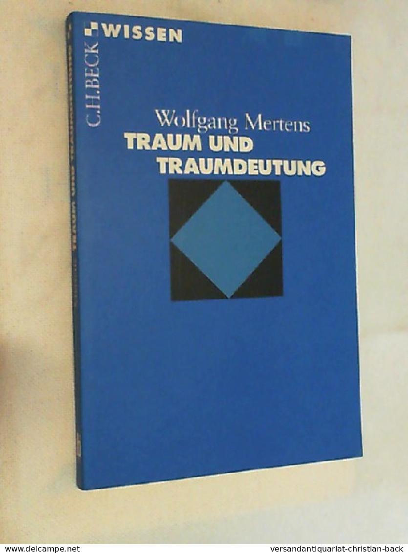 Traum Und Traumdeutung. - Psychologie