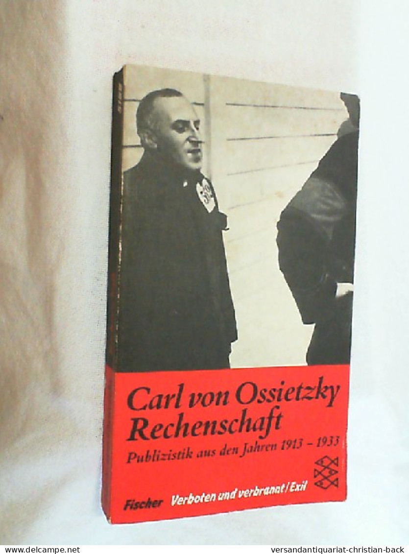 Rechenschaft : Publizistik Aus D. Jahren 1913 - 1933. - 4. 1789-1914