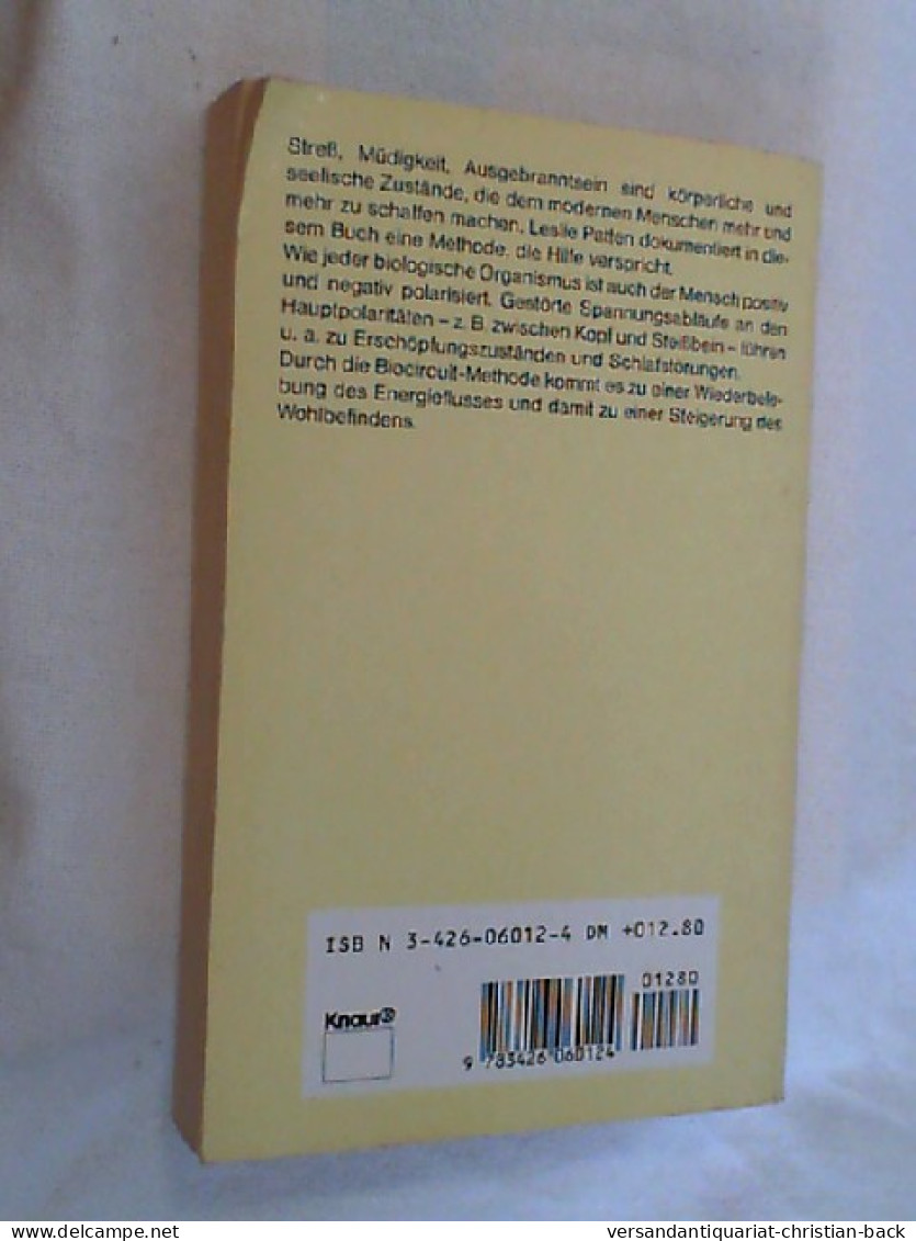 Der Strom Des Lebens : Das Übungsbuch Zur Bioenergiekreis-Methode. - Psychologie
