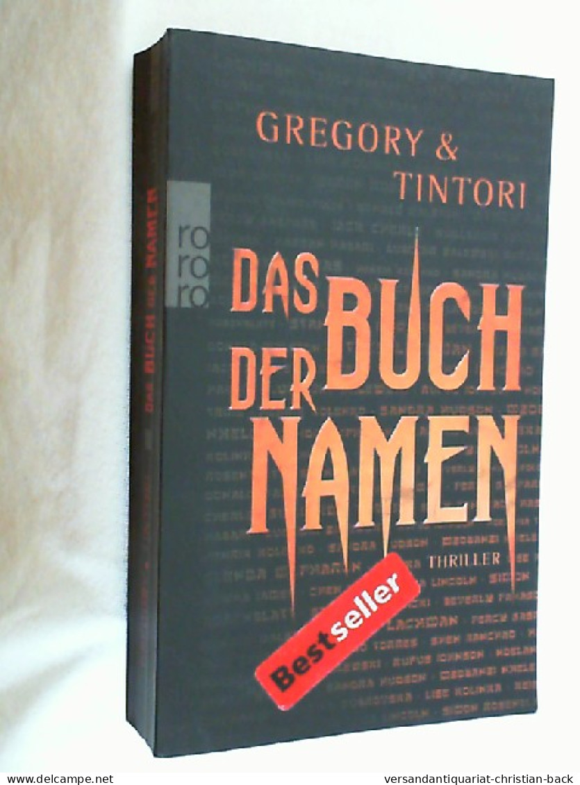 Das Buch Der Namen : Thriller. - Gialli