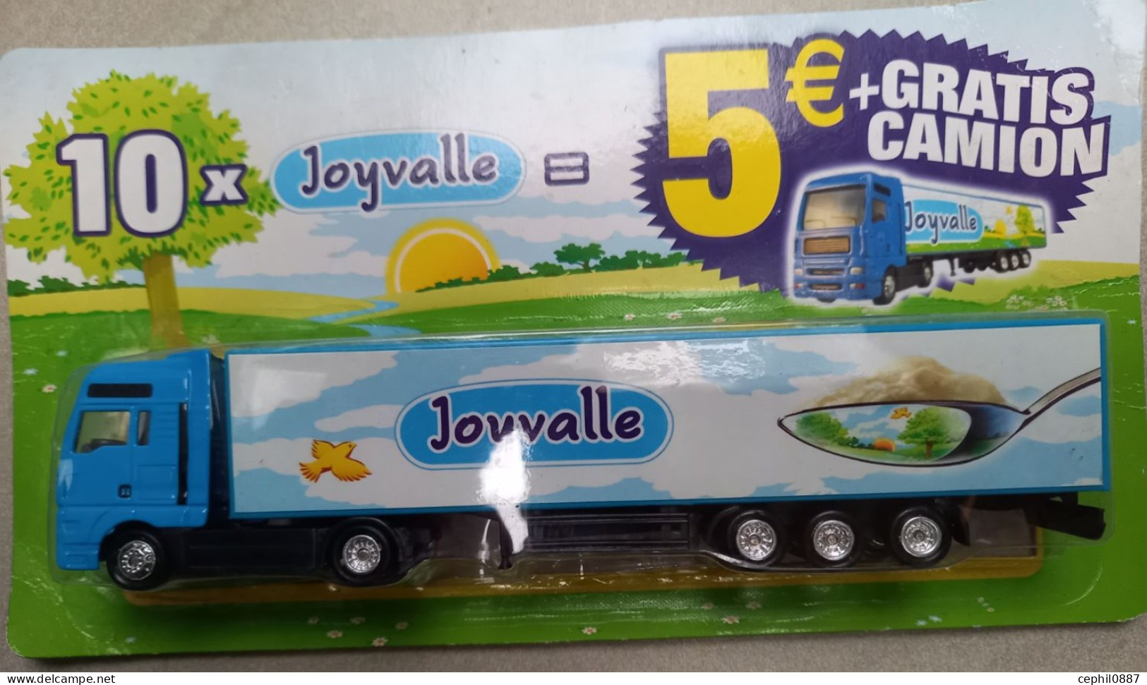 Semi-remorque Publicitaire "JOYVALLE" - Neuf Sous Blister - Schaal 1:87