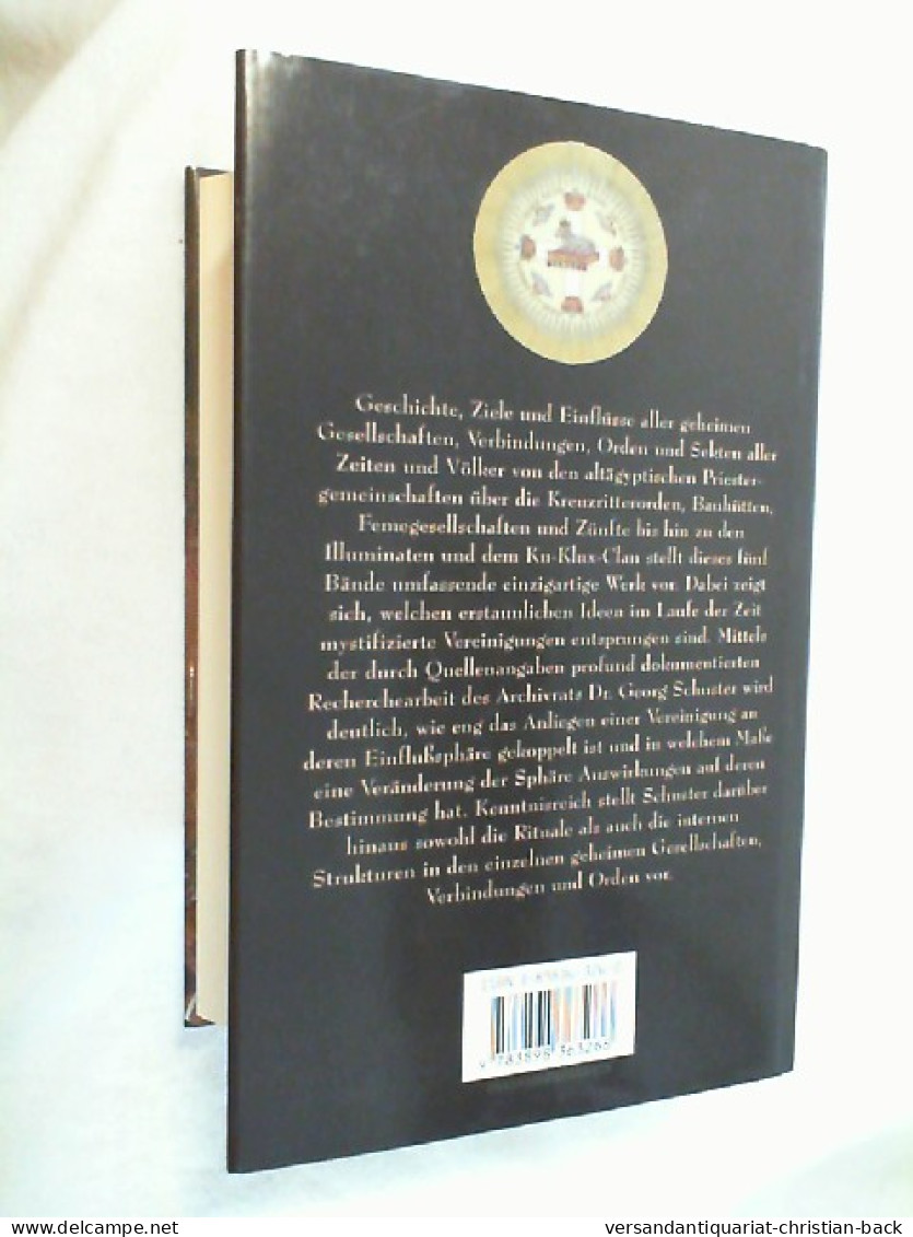 Geheime Gesellschaften, Verbindungen Und Orden; Teil: Bd. 1 - Sonstige & Ohne Zuordnung