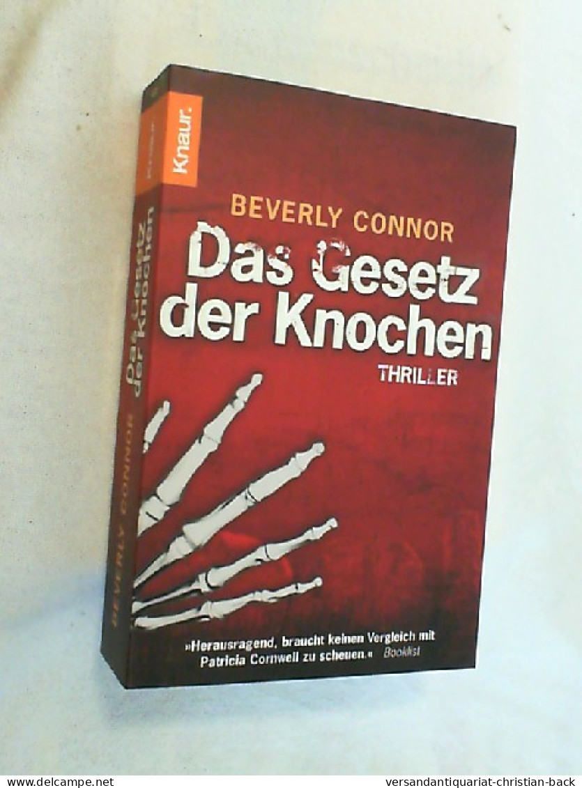 Das Gesetz Der Knochen : Thriller. - Policíacos