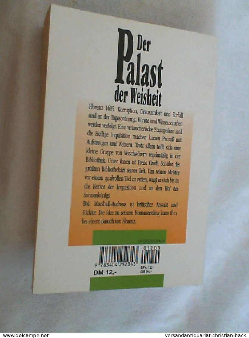 Der Palast Der Weisheit. - Unterhaltungsliteratur