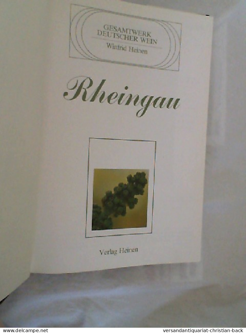 Gesamtwerk Deutscher Wein;  Rheingau - Otros & Sin Clasificación