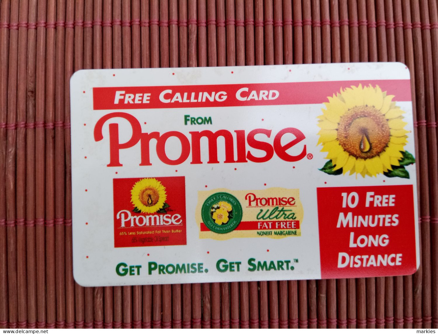 Prepaidcard 10 Freeminutes Used 2Photos Rare - Otros & Sin Clasificación