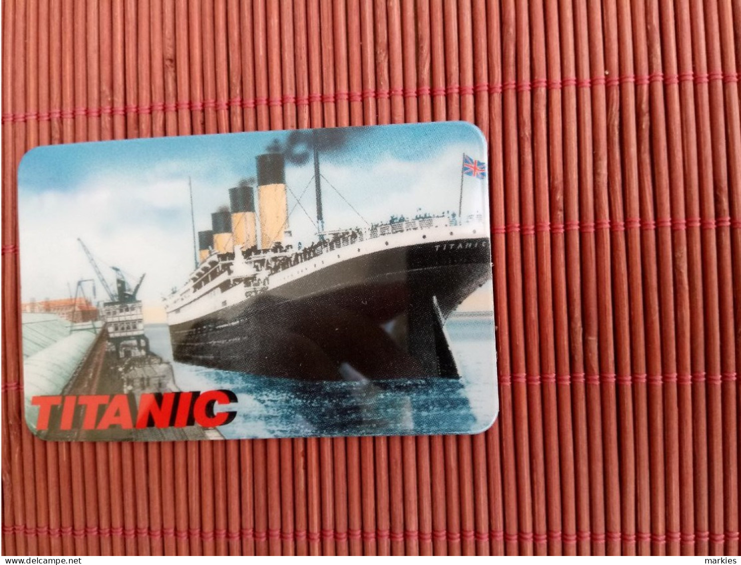 Titanic Prepaidcard (Mint,New) 2 Photos  Rare - Bateaux