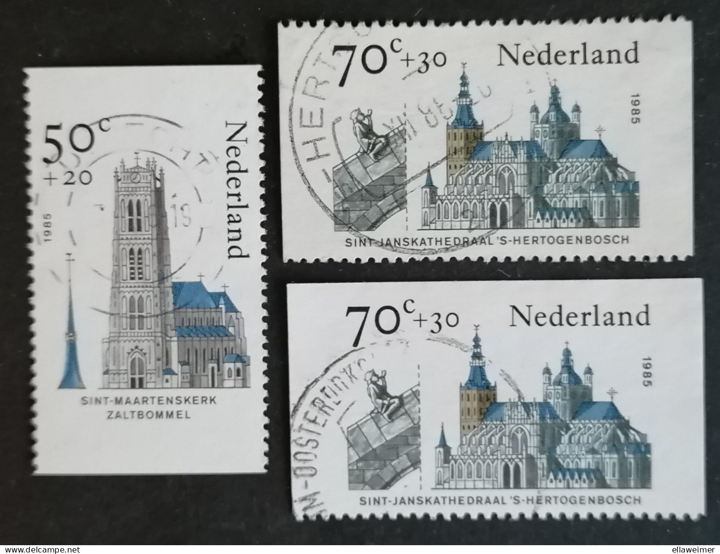 Nederland/Netherlands - Nrs. 1328 A T/m C Zomerzegels 1985 (gestempeld/used) - Usados