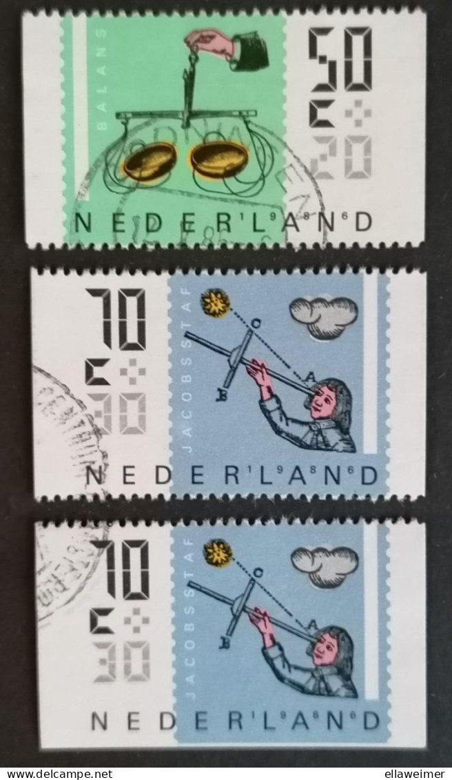 Nederland/Netherlands - Nrs. 1352 A T/m C Zomerzegels 1986 (gestempeld/used) - Usados