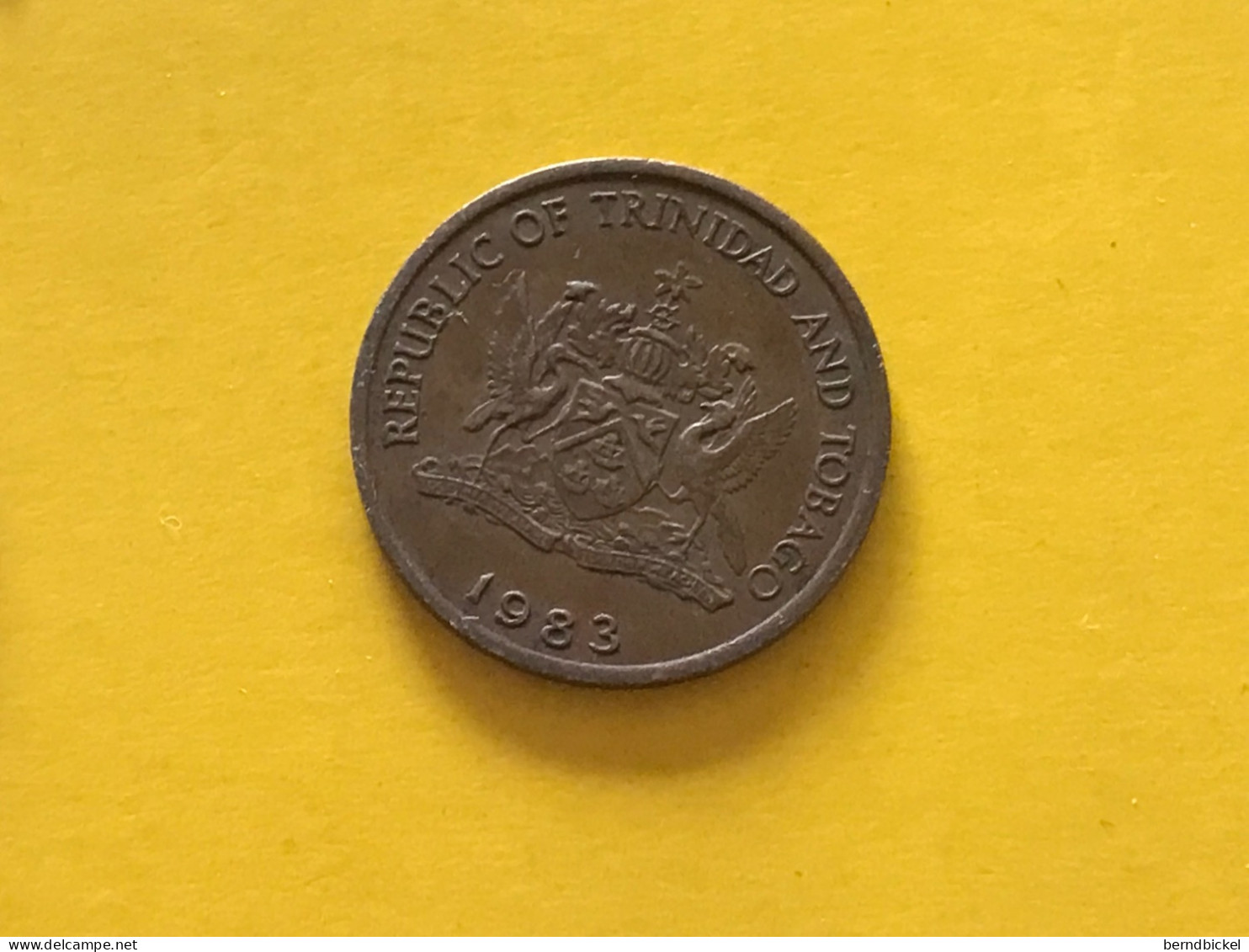 Münze Münzen Umlaufmünze Trinidad & Tobago 1 Cent 1983 - Trindad & Tobago