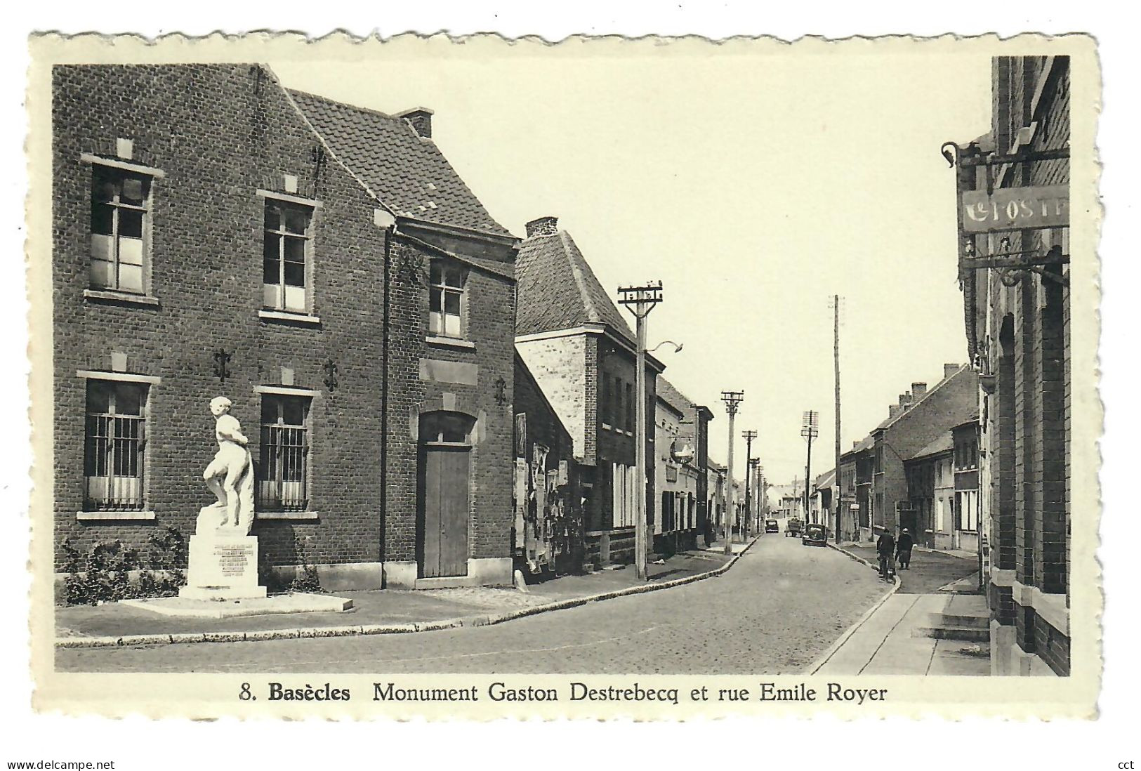 Basècles   Beloeil     Monument Gaston Destrebecq Et Rue Emile Royer - Belöil