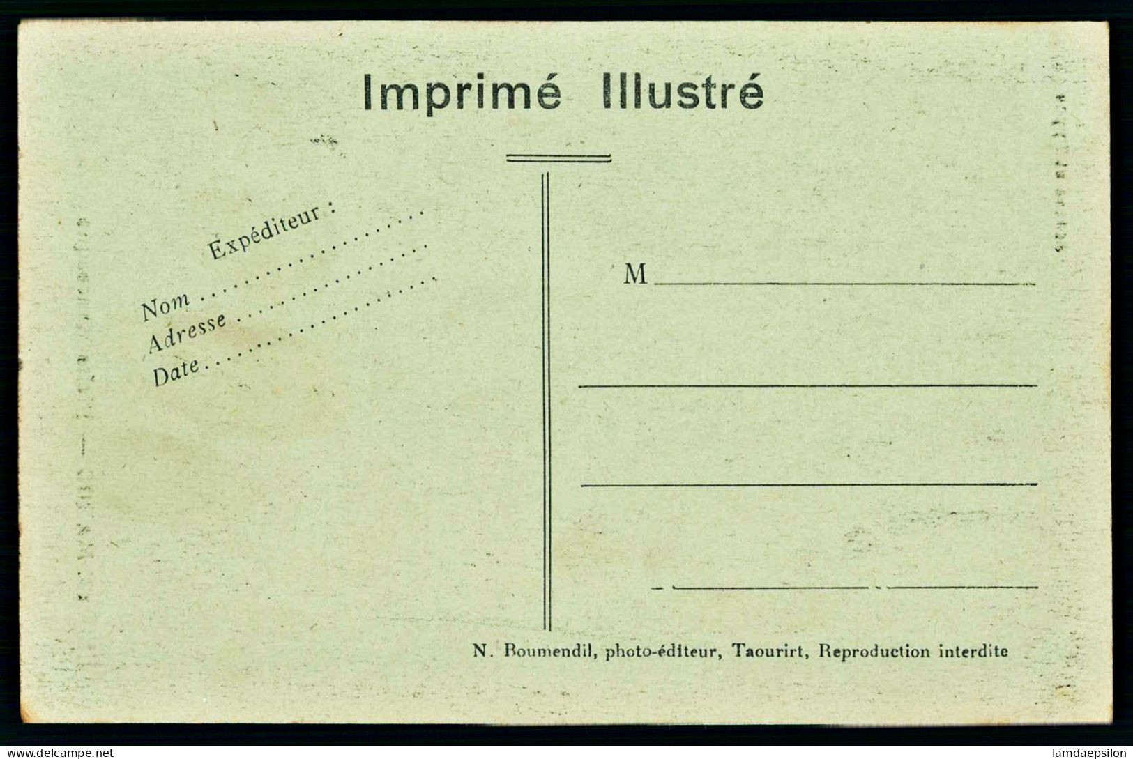 A67  MAROC CPA SCENES ET TYPES - RICHE MAURESQUE - Collections & Lots