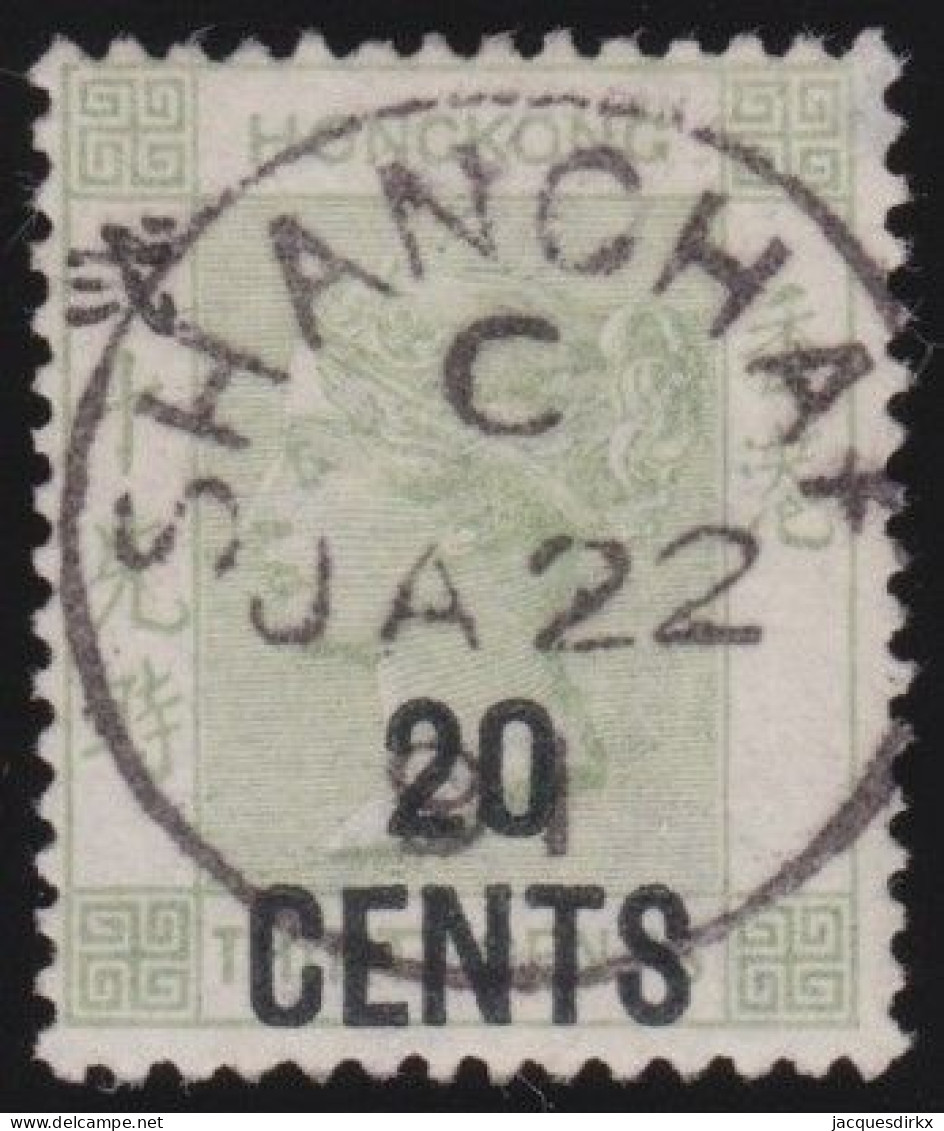 Hong Kong        .   SG    .   48   (2 Scans)    .   Wmk  Crown  CA      .    O      .   Cancelled - Usados