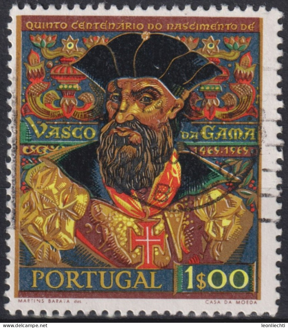 1969 Portugal ° Mi:PT 1088, Sn:PT 1056, Yt:PT 1069, Vasco Da Gama - Used Stamps