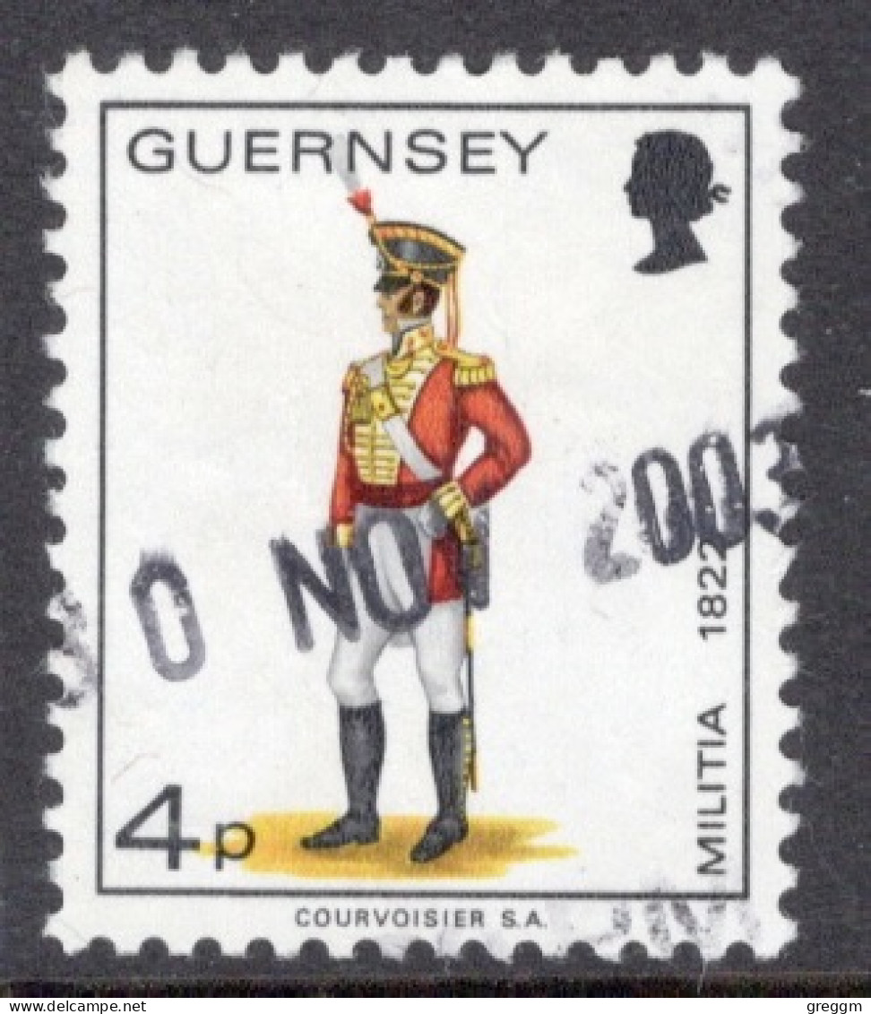 Guernsey 1974 Single Stamp Military Uniforms In Fine Used - Guernsey