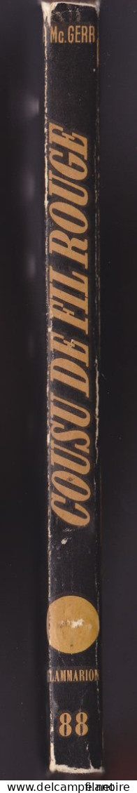 Pat Mc GERR Cousu De Fil Rouge Détective Club N°88 (EO, 1954) - Ditis - Détective Club