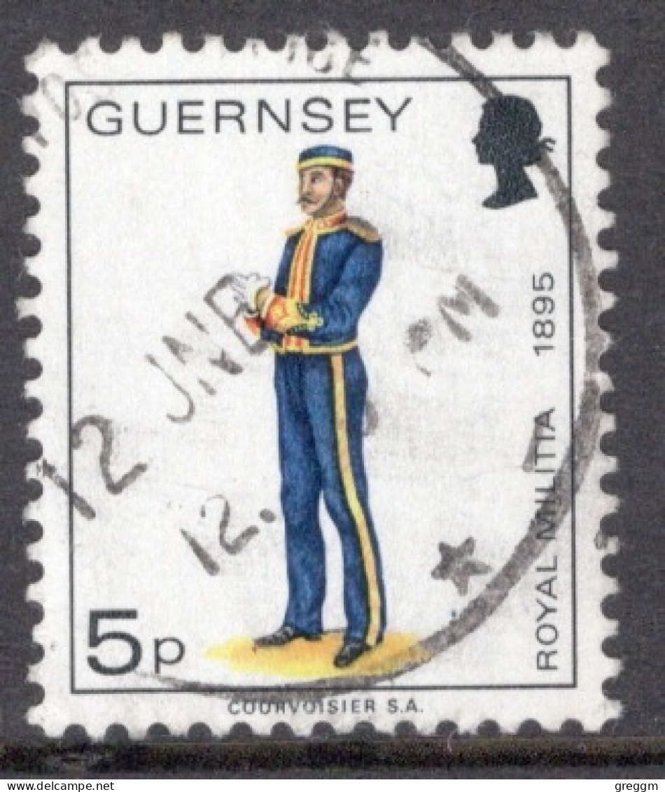 Guernsey 1974 Single Stamp Military Uniforms In Fine Used - Guernsey