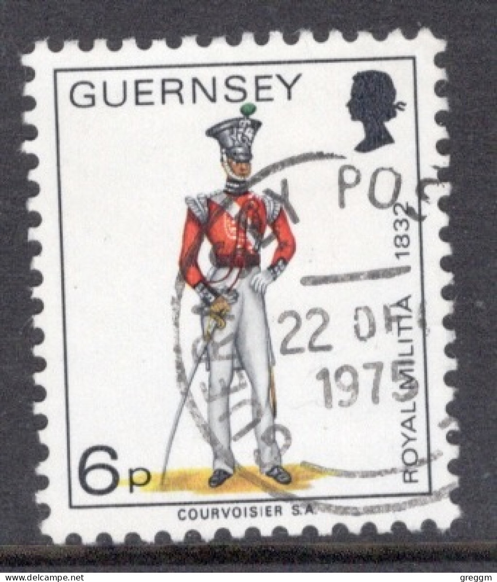 Guernsey 1974 Single Stamp Military Uniforms In Fine Used - Guernsey