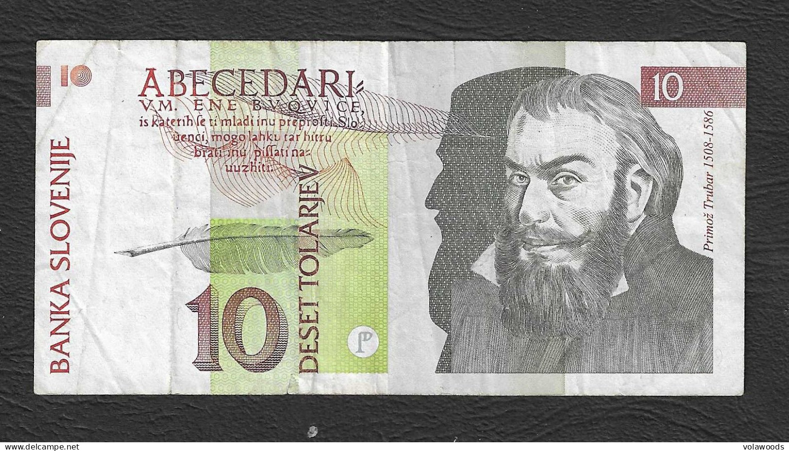 Slovenia - Banconota Circolata Da 10 Talleri P-11a - 1992 #19 - Slovenië