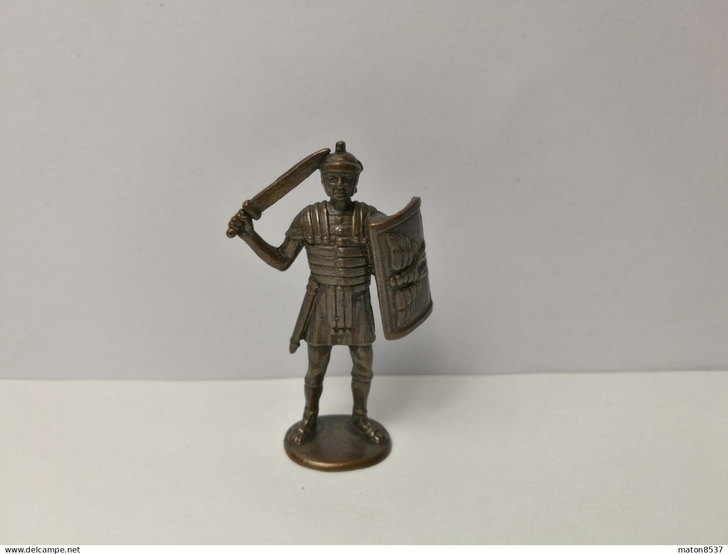 Kinder :  Römer 100 - 400 N. Chr -  1977-80 - Legionär -  Brüniert - Ohne Kennung  - 40mm - 2 - Metal Figurines