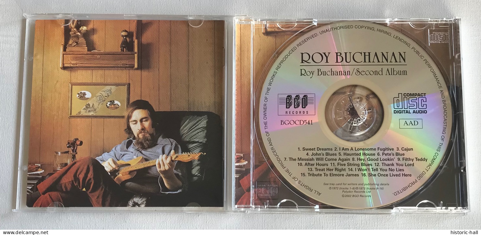 ROY BUCHANAN - Roy Buchanan / Second Album - CD - 1972/73/02 - UK Press - Blues