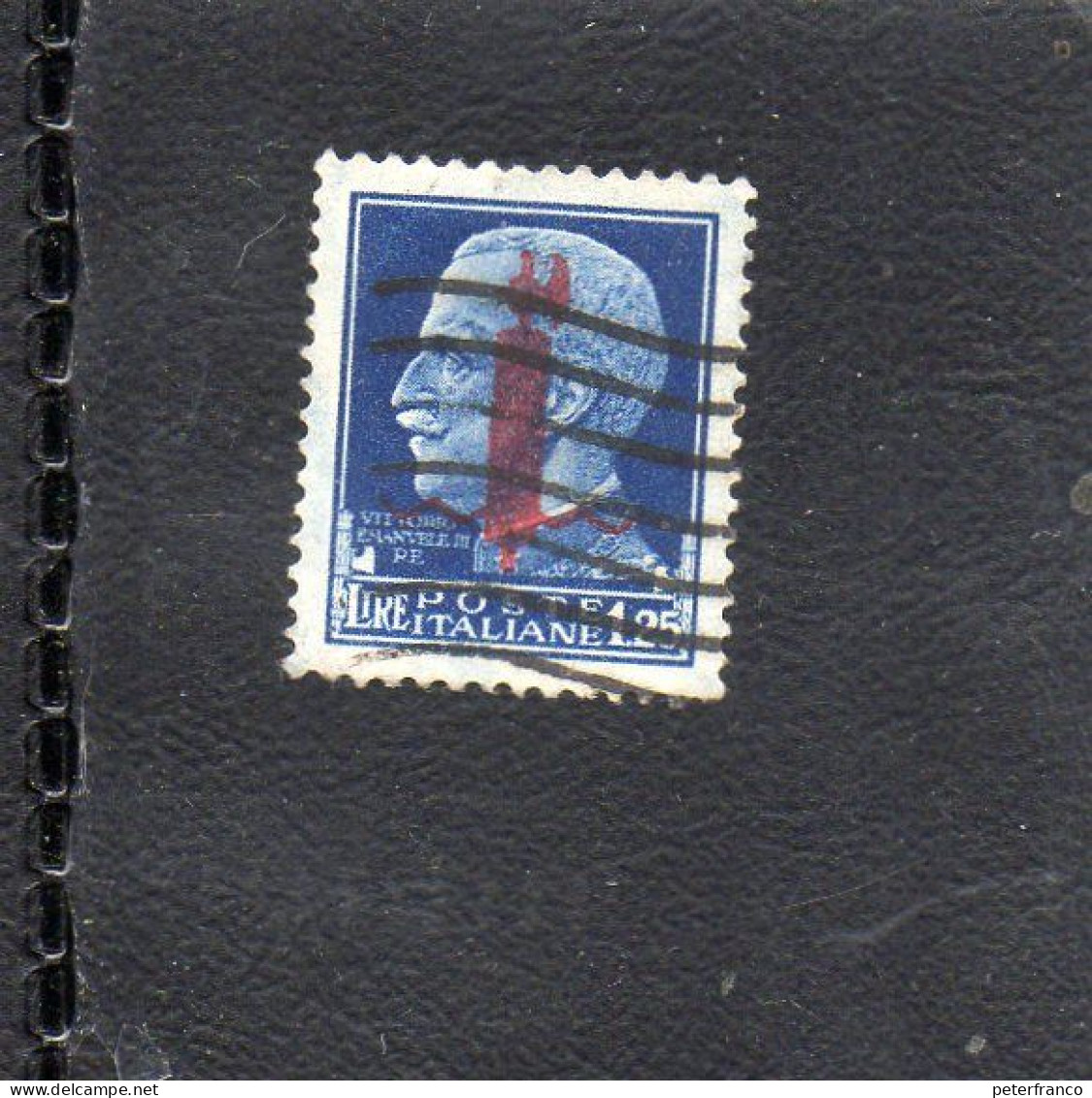 1944 Italia - Imperiale -  Soprastampato - Used