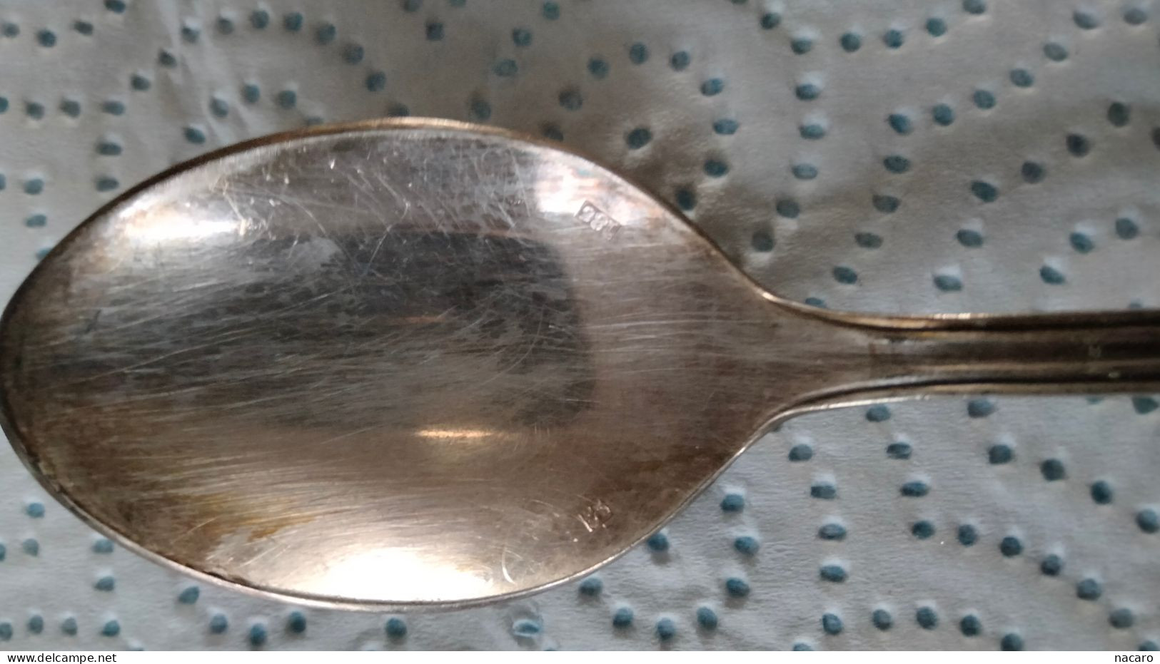 9 Petites Cuillères En Argent - Spoons