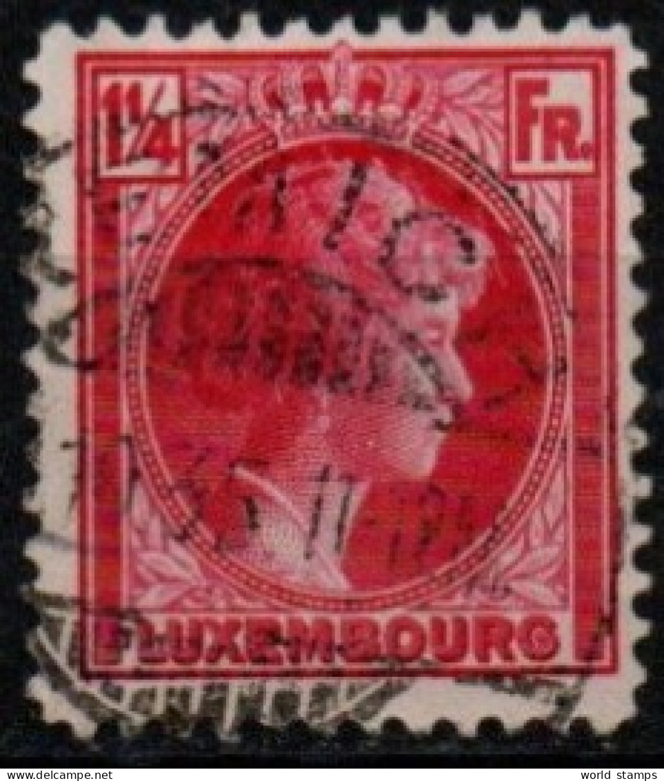 LUXEMBOURG 1934-5 O - Usados