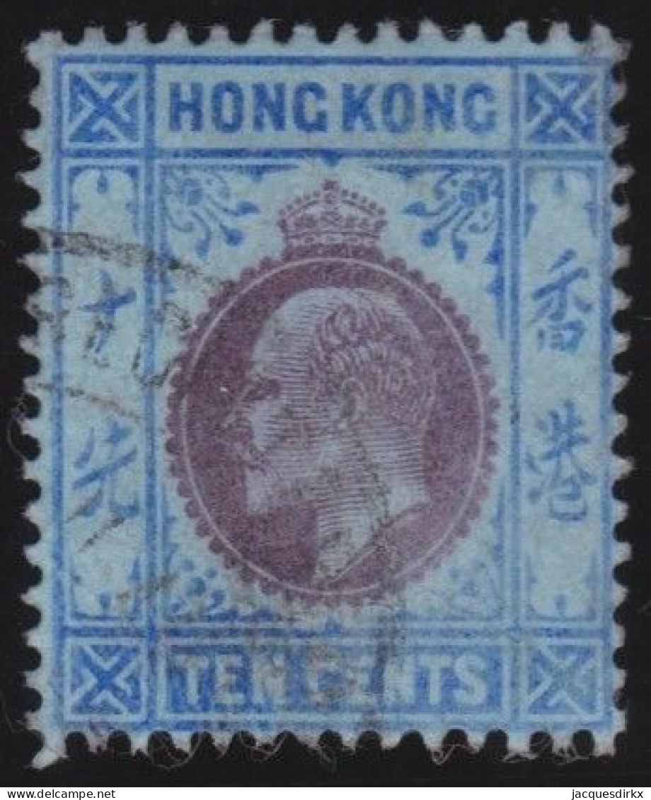 Hong Kong        .   SG    .   81    .   Wmk  Multiple Crown  CA      .    O      .   Cancelled - Used Stamps