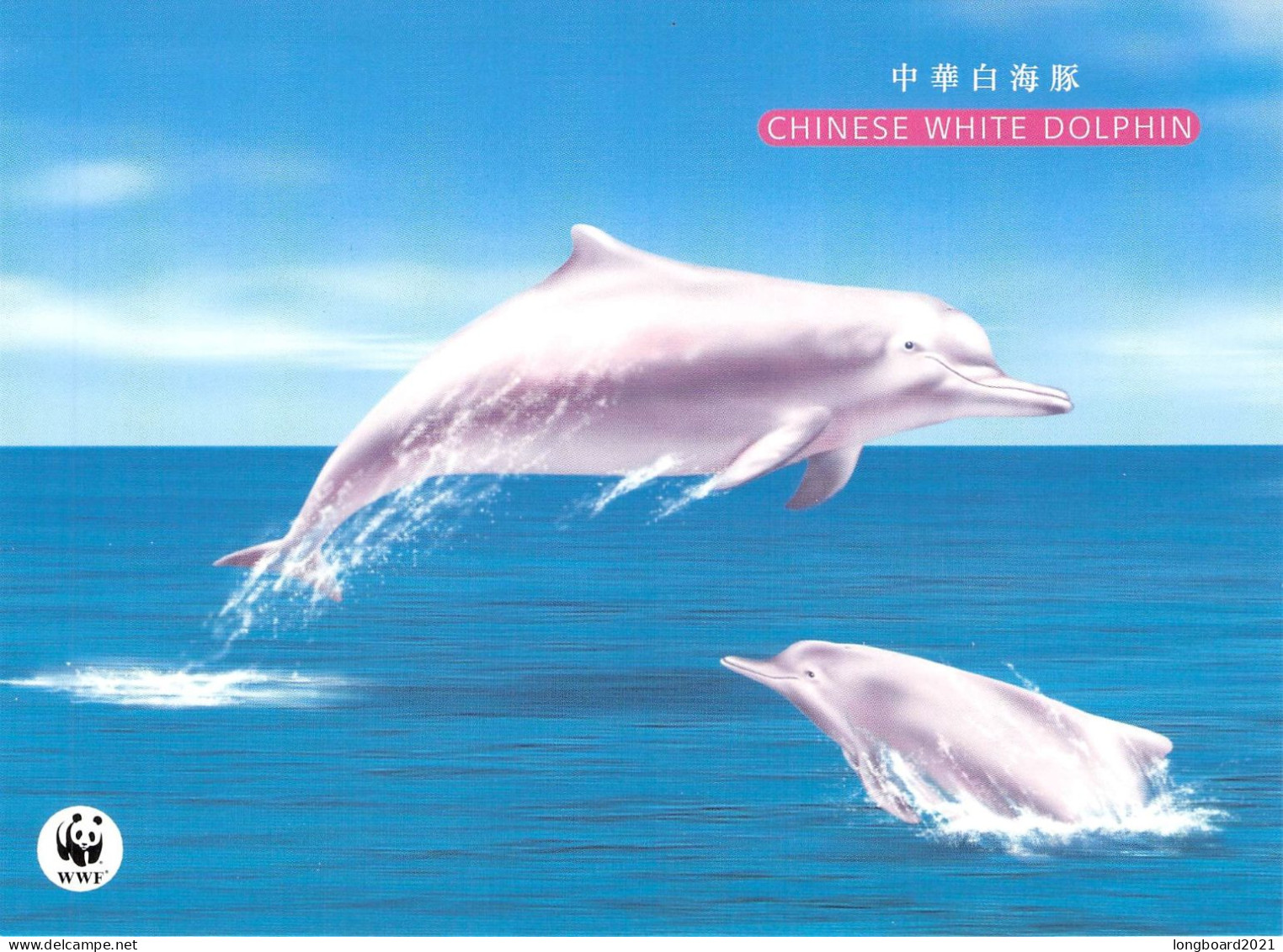 HONGKONG - POSTCARD WWF FDC 1999 - DOLPHIN  /4367 - Ganzsachen